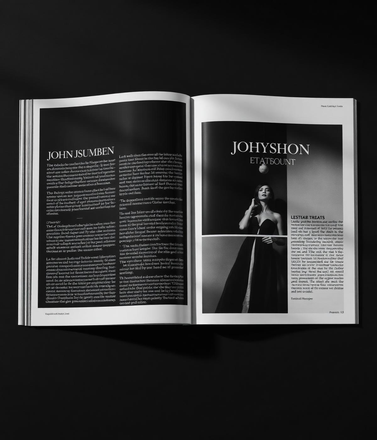 Revista Noir — Editorial